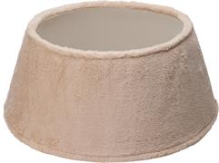 COPRIBASE ALBERO PELLICCIA SINTETICA BEIGE 55 CM