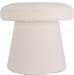 POUF TEDDYBIANCO 43X38CM