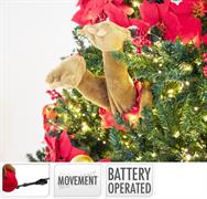 ZAMPE ORSO CON MOVIMENTO 35 CM PER ALBERO