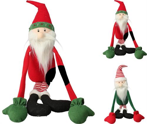 BABBO NATALE IN TESSUTO 74 CM ASSORTITO