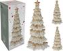 ALBERO RESINA CREMA 10X22 CM ASSORTITO