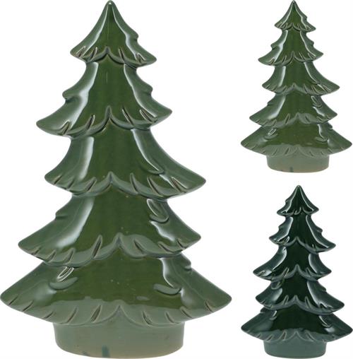 ALBERO PORCELLANA VERDE 17X26 CM ASSORTITO