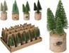 ALBERELLI SU BASE IN LEGNO 15CM ASSORTITO