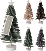 ALBERO DI NATALE IN MDF+PL 20CM ASSORTITO