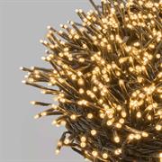 LUCI DI NATALE 2000 MINILED BIANCOCALDO+FLASHLED CALDO 30MT