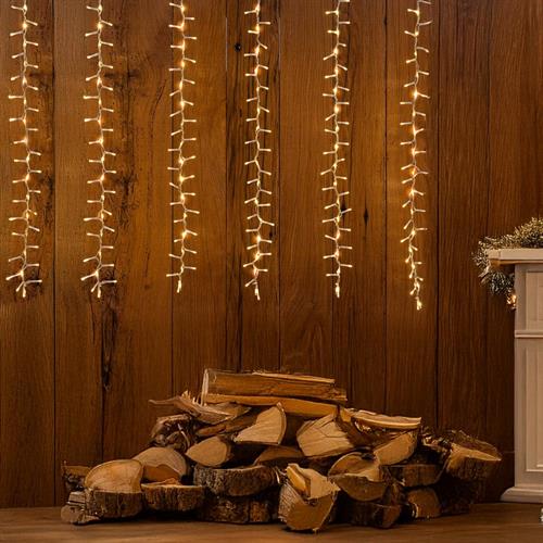 LUCI DI NATALE A TENDA 1152 LED BIANCO CALDO 24 STRINGHE 460XH.8