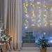 LUCI DI NATALE A TENDA 1152 LED BIANCO  CALDO + FREDDO 24 STRING