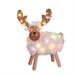 DECORAZIONE NATALIZIA PECORENNA 50LED BIANCO CALDO+MULTI  H.31X2