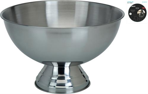 COPPA CON PIEDE CENTROTAVOLA INOX D.39XH.24CM