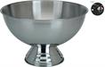 COPPA CON PIEDE CENTROTAVOLA INOX D.39XH.24CM