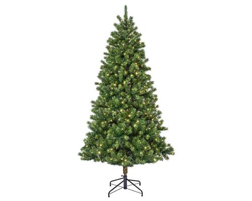 ALBERO DI NATALE 240 CM KENMORE FIR LUMINOSO 700 MICRO LED