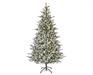 ALBERO DI NATALE INNEVATO 210 CM ALLISON PINE LUMINOSO 430 LED