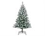 ALBERO DI NATALE INNEVATO 180 CM FROSTED CANADA SPRUCE
