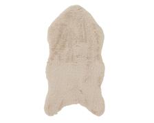 TAPPETO IN PELLICCIA SINTETICA CREMA 50X90XH.2 CM