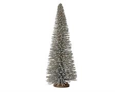 ALBERO ARGENTO GLITTER H.39 X 14 CM