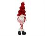 GNOMO NATALIZIO CON CAPPELLO ROSSO E GAMBE PENZOLANTI H.45X9X13C