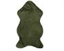TAPPETO IN PELLICCIA SINTETICA VERDE 90X50X2,5 CM