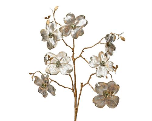RAMO CORNIOLO CREMA H.90 CM