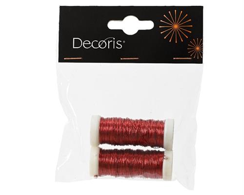 FILO DI FERRO ROSSO 60 MT
