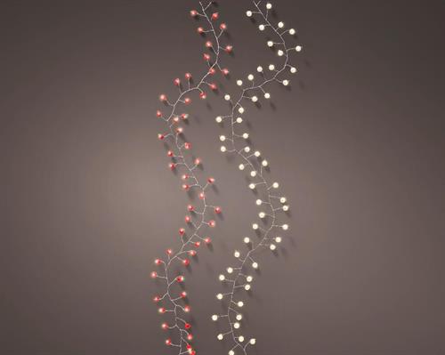 LUCI DI NATALE 80 MICROLED BIANCO CALDO 1,5 MT ASSORTITE
