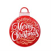 DECORAZIONE MERRY XMAS D.39.5XH50.5 CM