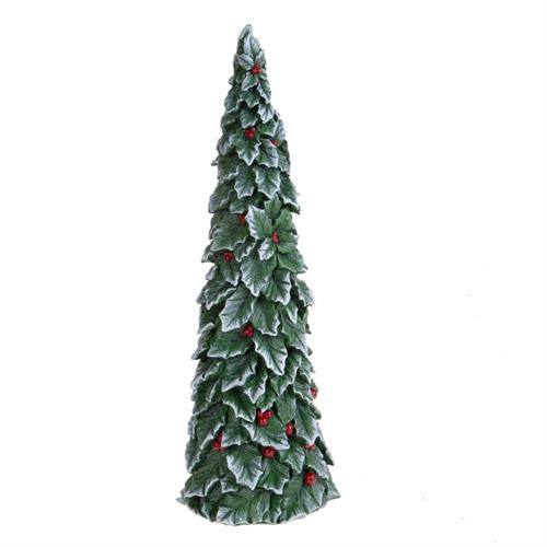ALBERO DI NATALE AGRIFOGLIO CON BACCHE 5XH.45,5 CM