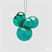 PALLINE DI NATALE GRAPPOLO VERDE SMERALDO 5PZ