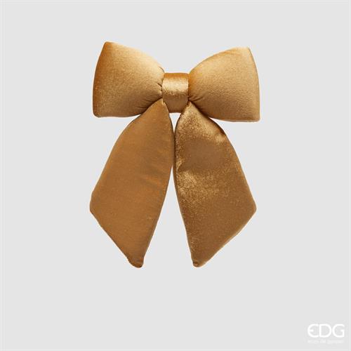 FIOCCO IN VELLUTO ORO H.25X21 CM