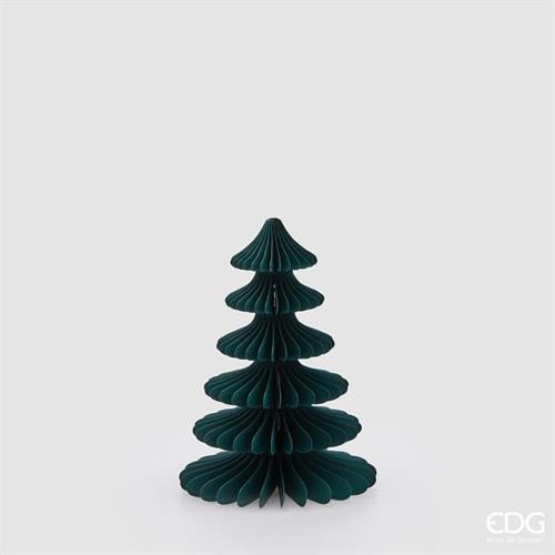 DECORO ORIGAMI ALBERO VERDE H.25 D.18.5