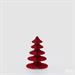 DECORO ORIGAMI ALBERO ROSSO H.20.5 D.15