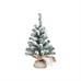 ALBERO DI NATALE INNEVATO CON BASE JUTA 45 CM