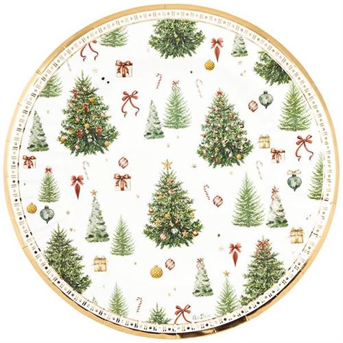 SOTTOPIATTI CHRISTMAS FOREST 6 PZ 33 CM