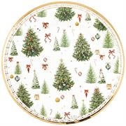 SOTTOPIATTI CHRISTMAS FOREST 6 PZ 33 CM