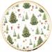 SOTTOPIATTI CHRISTMAS FOREST 6 PZ 33 CM
