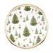 PIATTI CHRISTMAS FOREST 8 PZ 27 CM