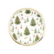 PIATTI CM 21 CHRISTMAS FOREST 21 CM 8 PZ