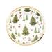 PIATTI CHRISTMAS FOREST 24 CM 8 PZ