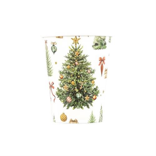BICCHIERI CHRISTMAS FOREST 250 CC 8 PZ