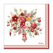 TOVAGLIOLI CHRISTMAS BOUQUET 33X33 CM 16 PZ