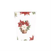 BICCHIERI STELLA DI NATALE 250 CC 8 PZ