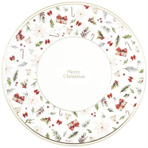 SOTTOPIATTI A LITTLE CHRISTMAS 33 CM 6 PZ