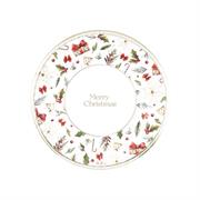 PIATTI A LITTLE CHRISTMAS 21 CM 8 PZ