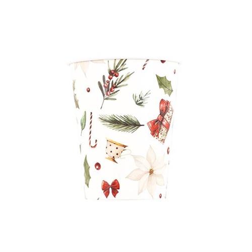 BICCHIERI A LITTLE CHRISTMAS 250 CC 8 PZ