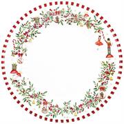 SOTTOPIATTI CHRISTMAS VINTAGE 33 CM 6 PZ