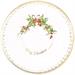 SOTTOPIATTI BORDO ORO CHRISTMAS GARLAND 33 CM 6 PZ