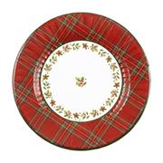 PIATTI SCOTTISH CHRISTMAS 27 CM 8 PZ