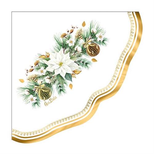 TOVAGLIOLI NOEL 33X33 CM 16 PZ