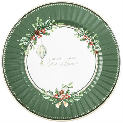SOTTOPIATTI MERRY CHRISTMAS TO YOU 33 CM 6 PZ