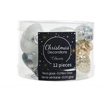 PALLINE DI NATALE FIGURE ASSORTITE 12 PZ