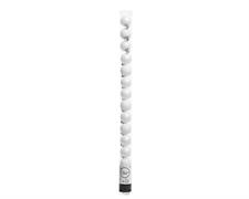 PALLINE PER ALBERO 30MM BIANCO 15 PZ IN TUBO